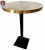 Import 110cm square bling bar and pub marble table from China