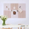 11.8" x 11.8" Large Square Felt Pin Board Notice Board Memo Board for office and home