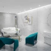 1200*2400  mm  big porcelain calacatta slim slabs white marble floor slabs large format thin porcelain tiles