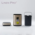 12L Stainless Steel Bathroom Recycle Trash Waste Bin