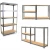 Import 150cm x 70cm x 30cm 5 Tier Heavy Duty Metal Shelving, Racking  Garage Shed Storage Shelving Units from China