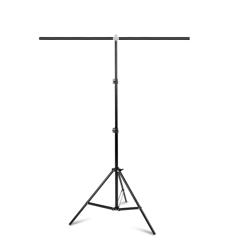 1.5m*2m Adjustable Background Support Stand Photo Studio Tripod with 2m aluminum crossbar background PVC backdrop stand