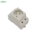 Import 16A 250V Din Rail Mounted Schuko Socket from China
