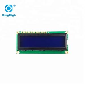16X2 DOT LCD1602 LCD DISPLAY BLUE WHITE RUSSIAN LCM1602A-R LCD MODULE