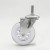 Import 2 inch transparent caster wheel  PVC screw type caster wheels from China