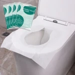 250-piece disposable toilet seat cover set clear toilet seat covers disposable paper toilet seat covers disposable role