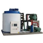 20 ton water cooling industrial flake pop ice making machine