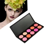 2016 New No Logo 10 color cosmetic cheek blush makeup blusher palette