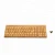 Import 2017 hot sale good price new wireless bamboo keyboard from China