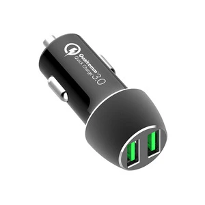 2017 NEW qualcomm quick charge QC 4.0 Car charger with qc 3.0