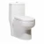 Import 2018 Factory price selling siphon jet flushing one piece WC toilet from China