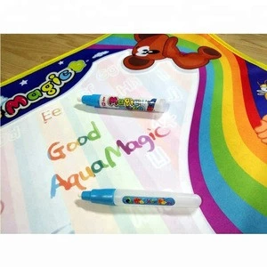 2018 new writing painting child kid magic toy Water drawing mat,child kid magic toy Water Aqua doodle mat,child kid drawing