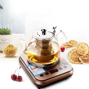 2019 New Design Low Power Induction Cooker With Personalized Glass Health Pot