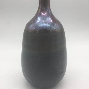 2019 new flambed glazed vase decoration ceramic vase flower vase ceramic
