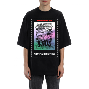 oversized t shirt custom