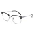 Import 2020 Custom Business Man Myopia Titanium Glasses Eyeglasses Frames from China