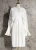 Import 2020 Fashion Pleated Waist V-neck Shirt Design Sense Trumpet  Long Sleeve Blouse Lady Casual Dresses Women Elegant from China