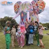 2020 High quality best design giant colorful inflatable cartoon elephant advertising inflatable model for events