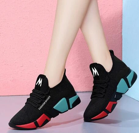 Wholesale New High quality ladies sneakers latest shoes women chaussures  femme fashion sports shoes women sneakers From m.