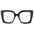 2020 New Square TR90 Floral Fashion Designer Optic Cat Eye Prescription Glasses Frames Wholesale