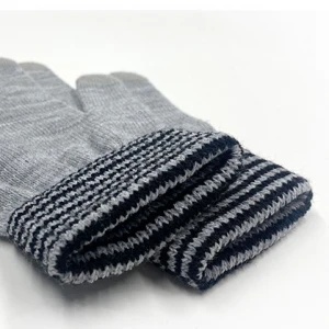 2020 Winter Factory Selling All-fingers Threaded sleeve Acrylic Yarn Mitten Hand Daily Gloves