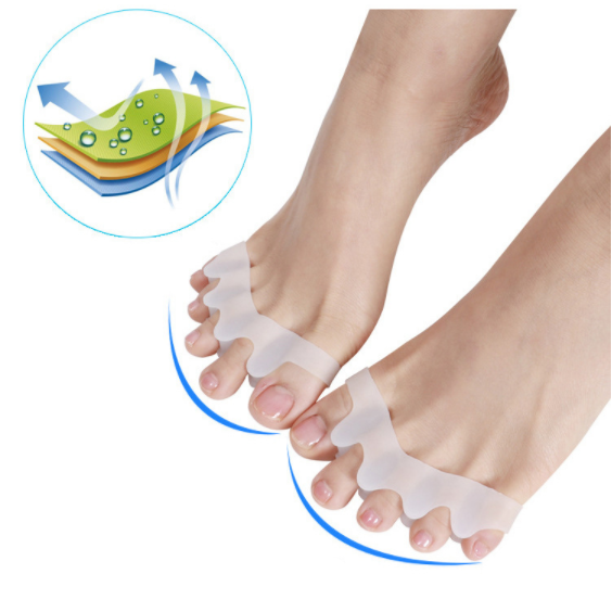 2021 hot sale foot toe spacers silicone toe separators