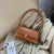Import 2021 Ins New Trendy Purse Designer Genuine Leather Handbag Underarm Shoulder Bag from China