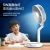 Import 2021 New 360 Rotatable Oscillating Mini Fan Portable Small 6 Inch Clip On Table Fan With Led Light from China