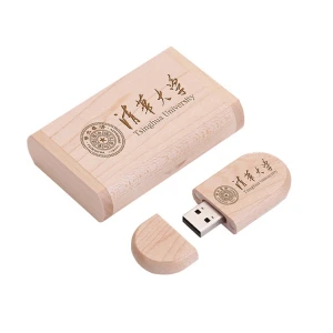 2021 New Design Customizable Wooden Box For Usb Flash Drive 3.0 Easy To Carry
