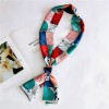 2021 New Korean-Style Womens Spring Autumn Narrow Fashion Long Strip Arm Bag Ribbon Neckerchief Small Silk Scarf