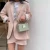 Import 2021 new trendy mini women pu leather handbag ladies shoulder crossbody box bag girls square purse with rivet lock from China