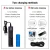 Import 2021man  All-metal Stand Trimmer Rechargeable Cordless Beard Barber Hair Clippers Set LCD Hair Trimmer from China