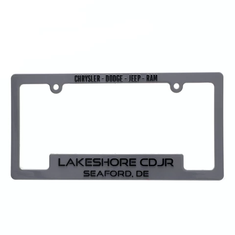 2022 number license plate holder plastic car license plate frame