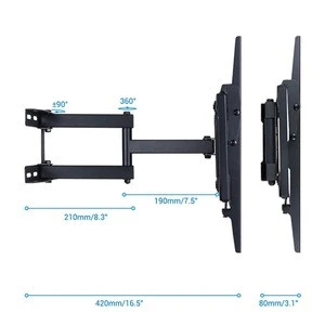 22-55 Inch Flat And Curved Adjustable Universal TV Wall Mount Stand