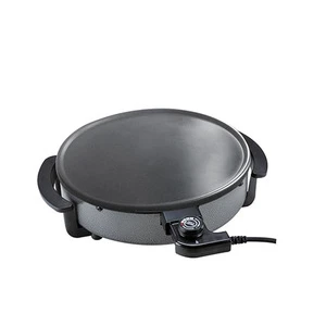 230V Easily Cleaned Household Non-stick Electric Crepe Pancake Maker With Thermoplastic Handles