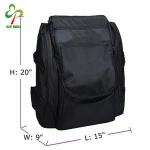 25 Discs large capacity multipurpose luxury golf bag backpack with 2 drink holders