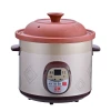 2.5L slow cooker digital purple sand electric stew pot