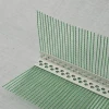 2.5m Length Drywall Wall Vinyl PVC Angle Corner Bead with 10cm Fiberglass Mesh