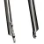 Import 26er 27er 29er Titanium bicycle fork with taper steerer tube and legs in square crown Custom Fork For mountain Bike from China