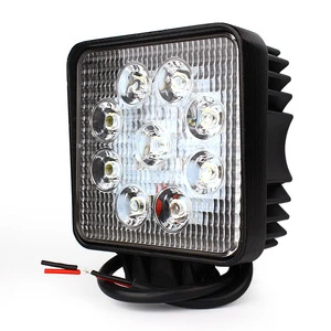 27w led work light spot flood 4wd accessories use in Auto Lighting System for trucks
