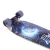 Import 27x8in pro custom 7 ply canadian maple veneer skate board cruiser complete skateboard with dyed layer from China