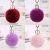 Import 29 Colors In Stock Fashion Hot Selling Women Girls Faux Fur Pom Pom Keychains for Tote Bags Car Keys from China