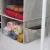 Import 2PCS Detachable 3 Shelf Hanging Closet Organizers Collapsible Closet Hanging Shelves for Clothes and Shoes Canvas Gray from China