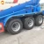 3 axles 80t Bulk Cement Transporter Tank Truck Trailer