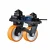 Import 3 Ton Heavy Duty PU Shipping Container Castor Wheels for sale from China