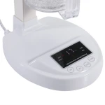 360 degree rotating salon spa ozone light face steamer portable face steam machine mini facial steamer