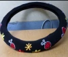 36CM 38CM Universal embroidery STEERING WHEEL COVER