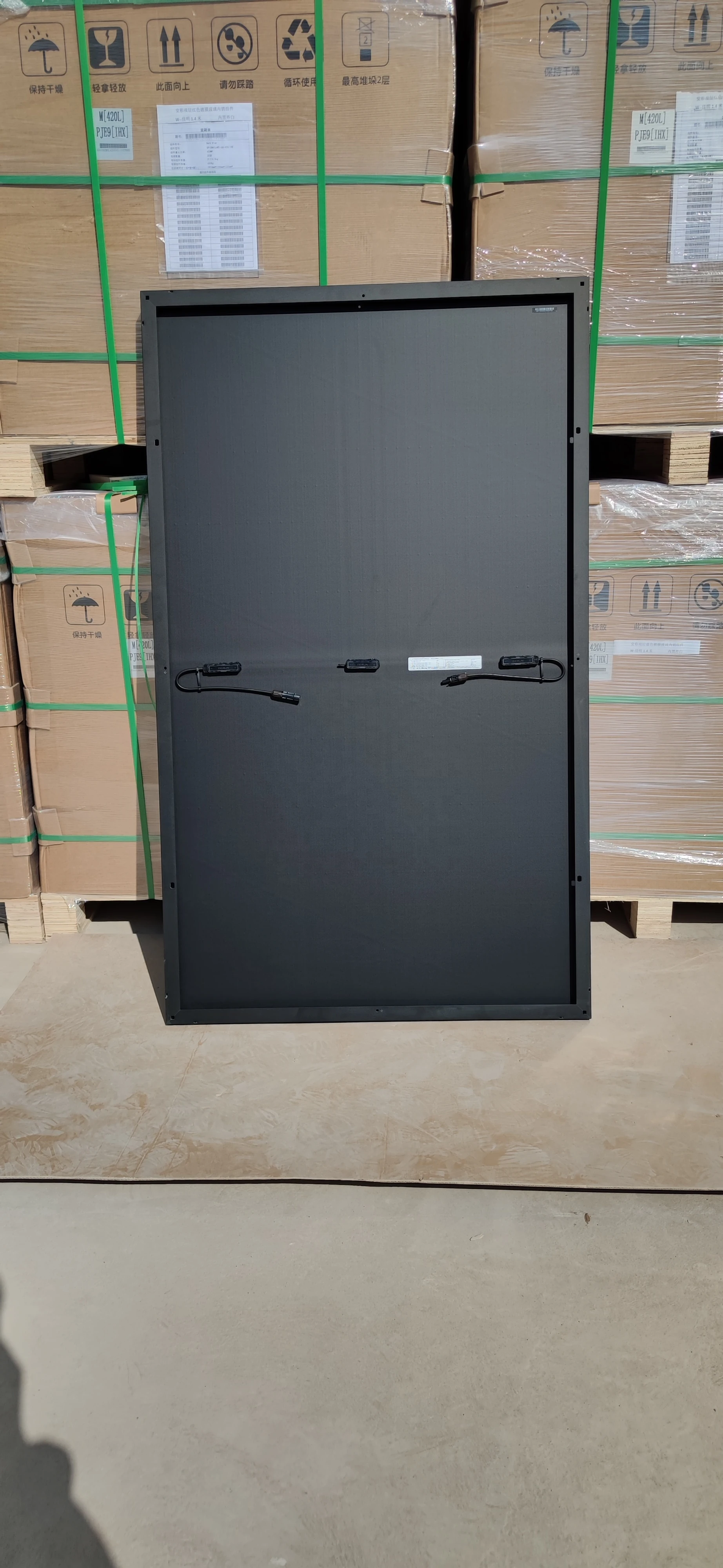 370W high efficiency all black mono solar panel in usa warehouse stock pv panels solar 300w 310w 320w 370W full black pv module