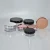 Import 3g 5g 10g 20g 30g 50g pink lid Round Clear beauty Loose Powder plastic Jar with Sifter for mineral face powder loose power pot from China