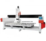 4-axis axes Bridge saw stone Cutting cutter Machine for sintered stone rock slab ceramic plate quartz GQ-3220A CNC Bbridge saw